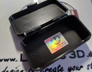 Zündapp Pannenbox , Werkzeugbox in Schwarz mit tollem Carbonmuster.